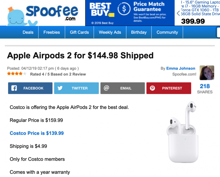 Be Careful! “AirPods 2” does not come with Wireless Charging Case